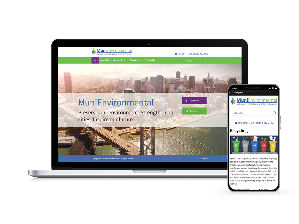 Photo of Muni Environmental's website