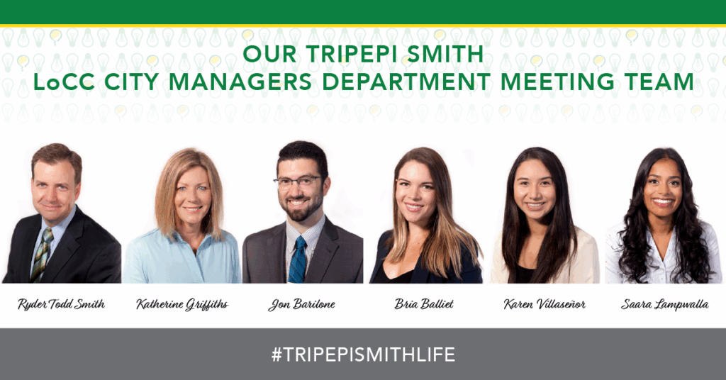 Tripepi Smith League of California Cities City Managers Department Meeting