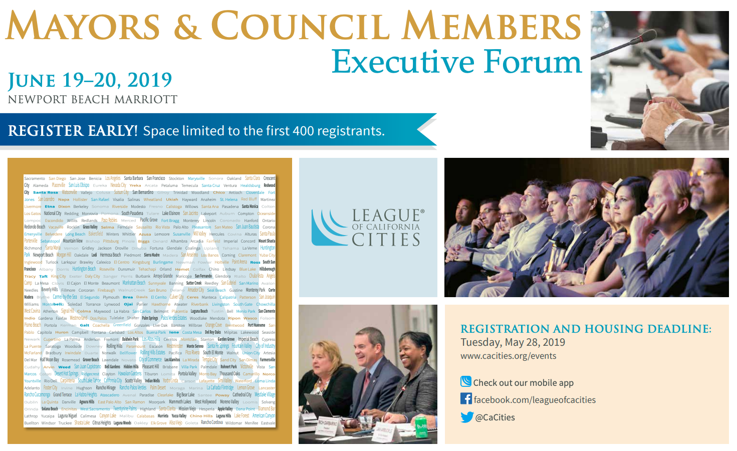 2019 Mayors and Council Members Executive Forum