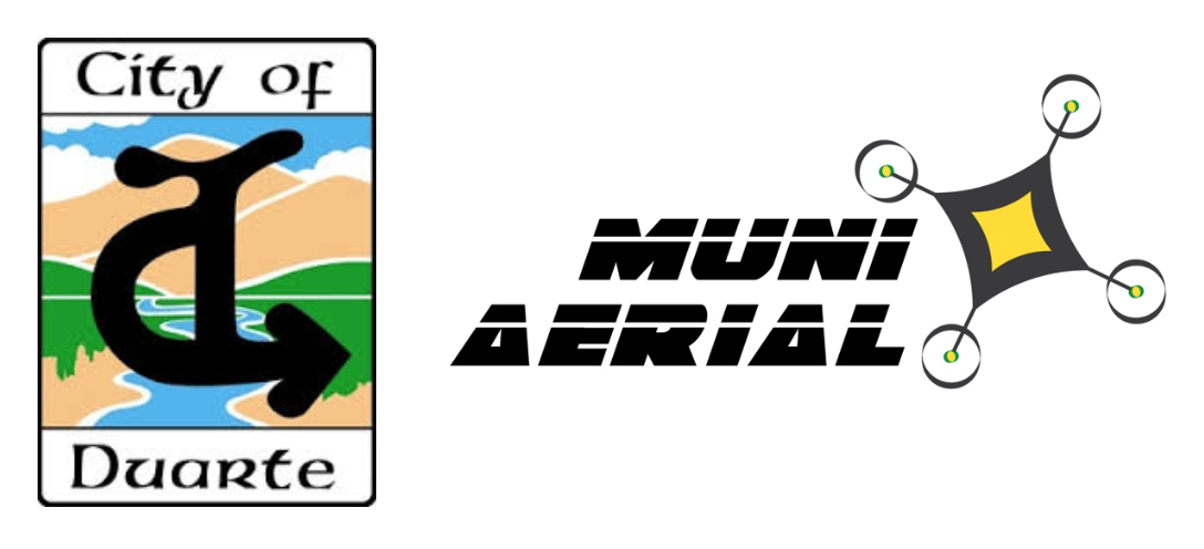 Duarte - MuniAerial logos