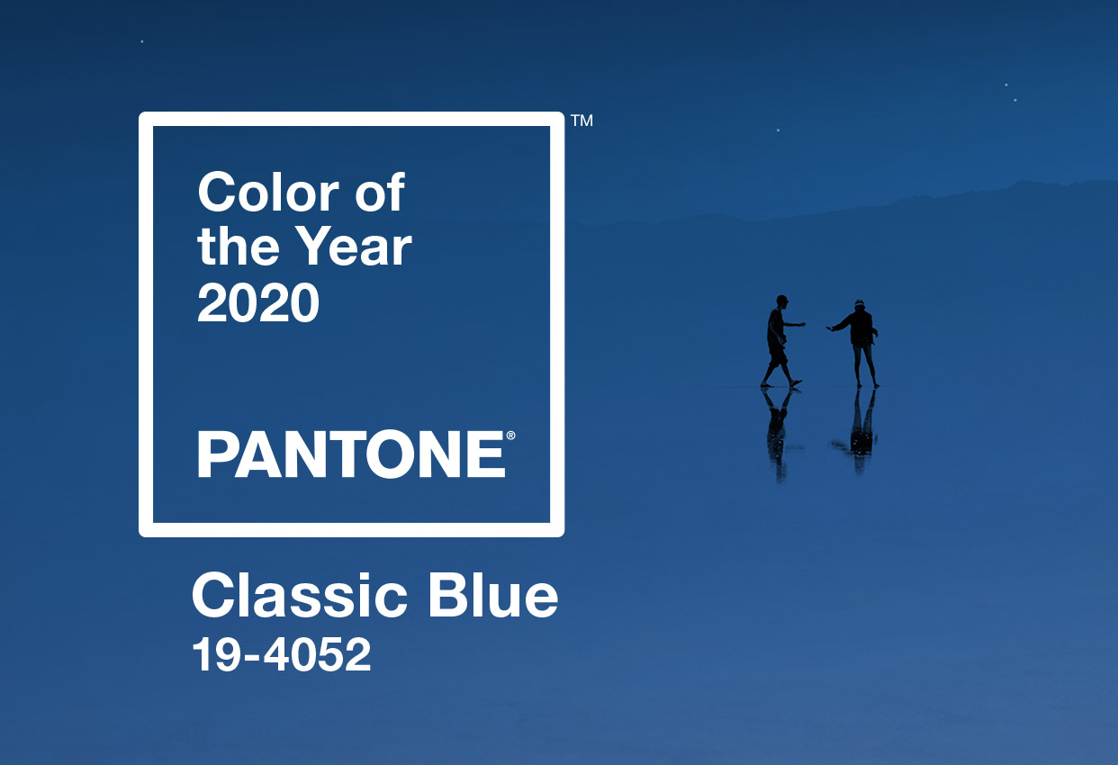 Pantone's 2020 Color of the Year is Classic Blue