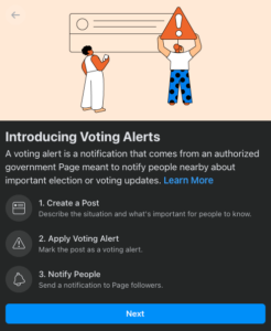 Introducing Facebook Voting Alerts