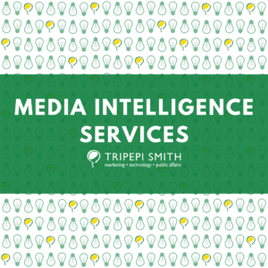 "Media Intelligence Services" and the Tripepi Smith logo