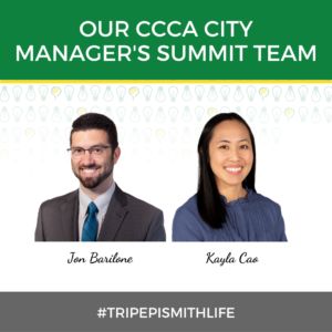 CCCA City Manager's Summit Team