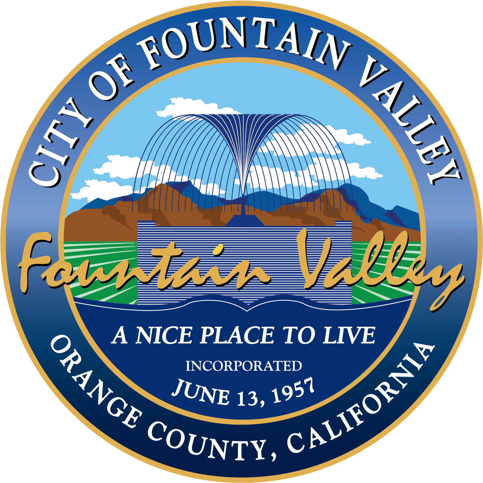 Fountain Valley logo