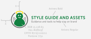 the style guide and assets logo