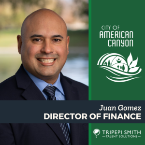 American Canyon Director of Finance, Juan Gomez