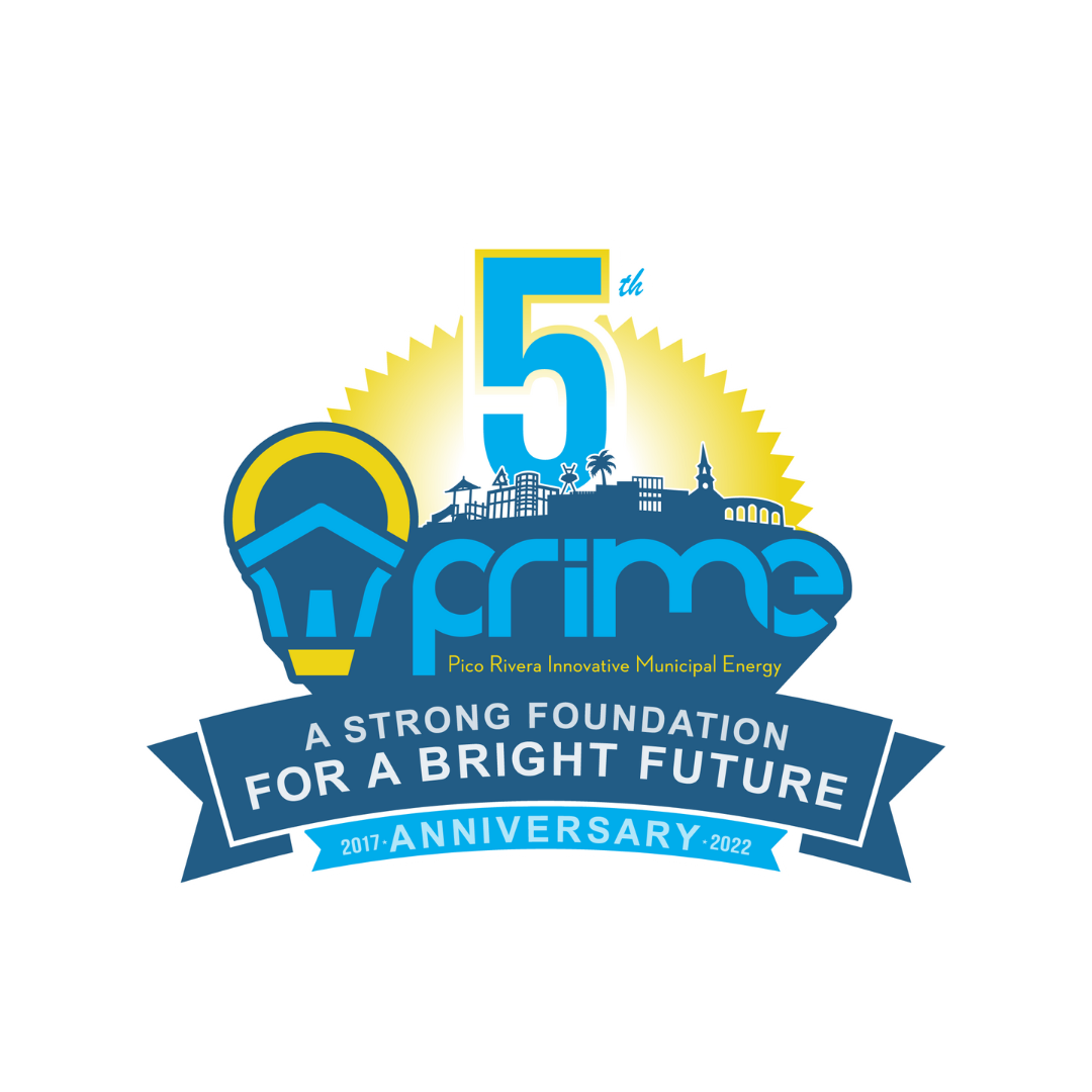 PRIME 5 year anniversary logo